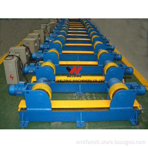 5000kg Rotary Circular Pipe Welding Rotator Lead Screw With